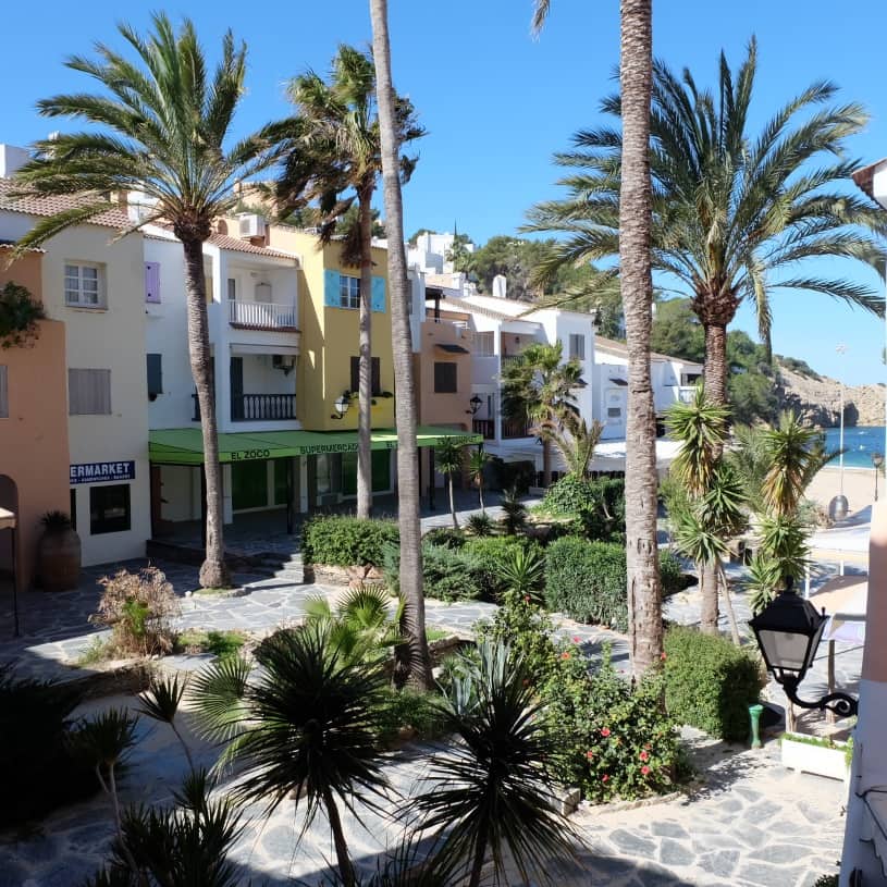 Cala Vadella 3 bedroom duplex apartment for sale in Ibiza