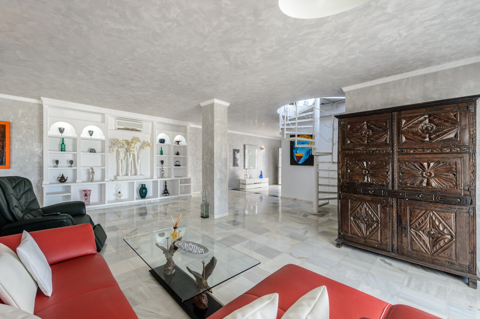 Large 12 bedroom villa for sale in a private urbanization close to Ibiza Town, Ibiza.