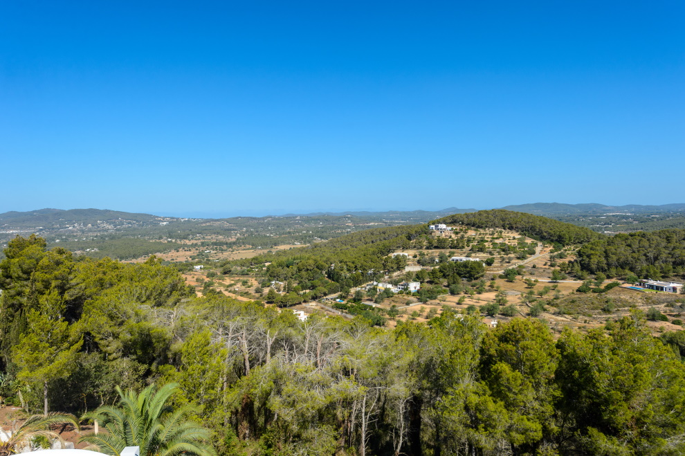 Large 12 bedroom villa for sale in a private urbanization close to Ibiza Town, Ibiza.