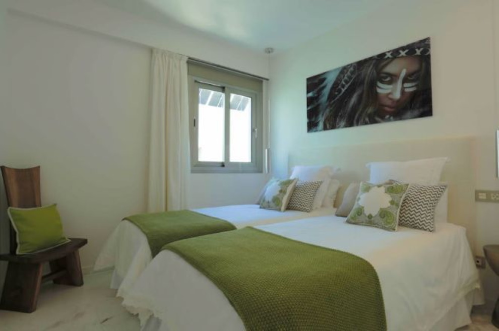 2 bedroom penthouse for sale in Royal Beach, Playa den Bossa, Ibiza, Spain.