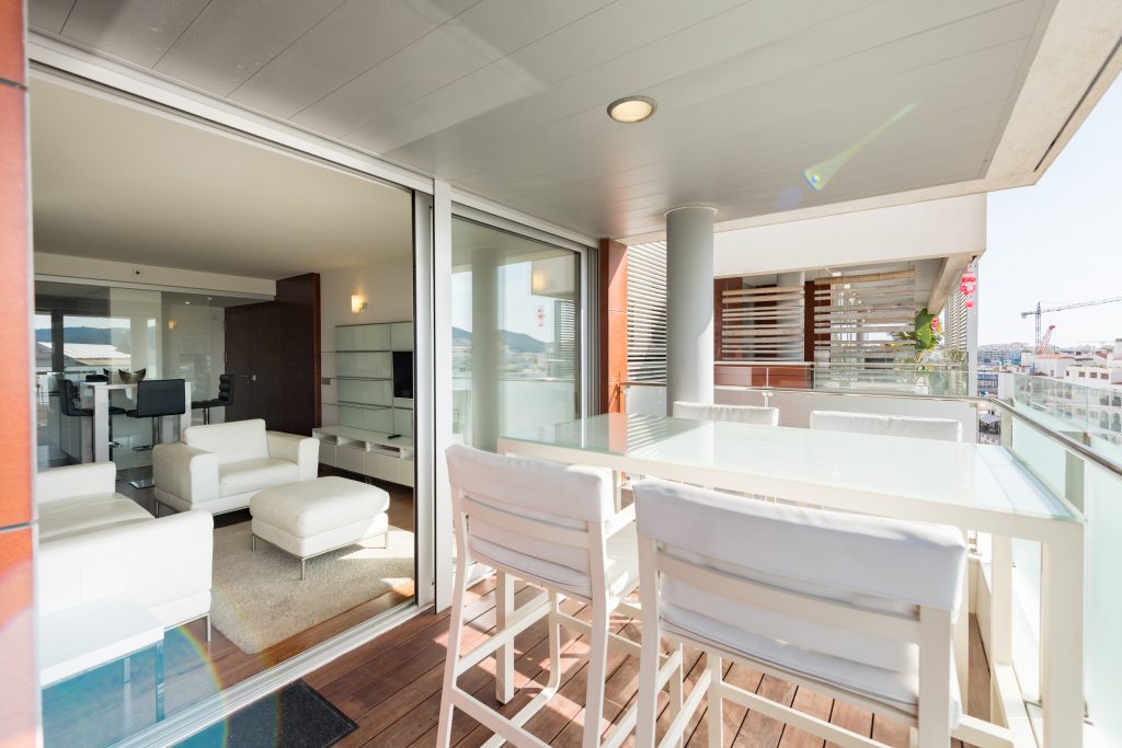 2 bedroom penthouse apartment for sale in Marina Botafoc, Ibiza