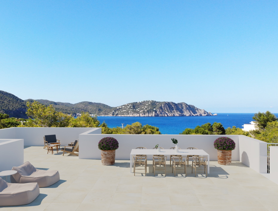 Modern newly built 4 bedroom villa for sale in Es Figueral, Ibiza, Spain.
