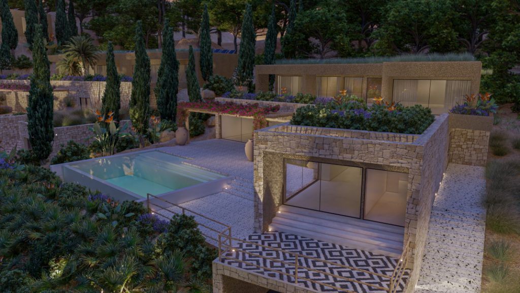New to build modern 5 bedroom villa in San Miguel, Ibiza, Spain.