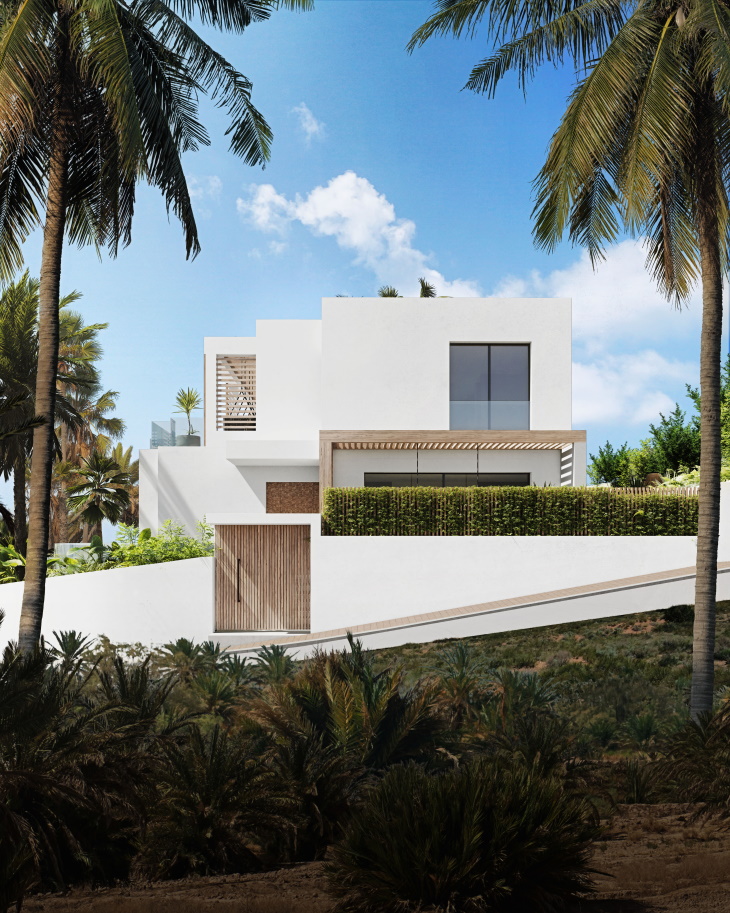 Newly build modern villa for sale in Can Furnet, Ibiza, Spain.