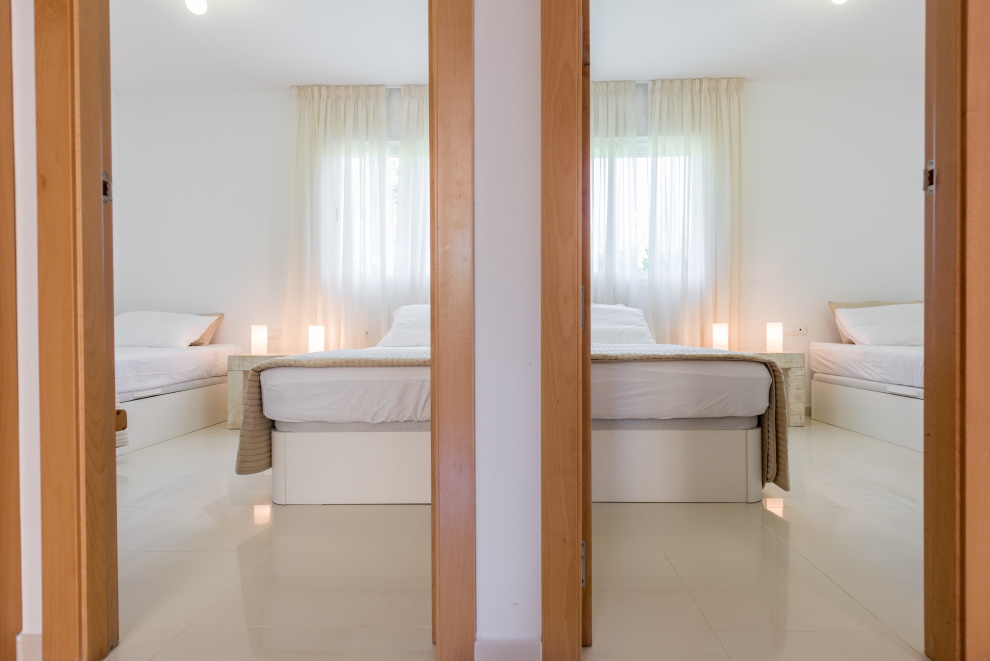 Modern 6 bedroom villa for sale with rental license, Cala Vadella, Ibiza, Spain.