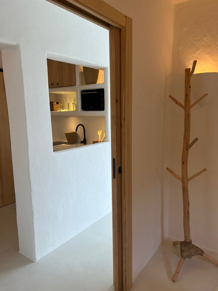 Beautifully renovated 1 bedroom apartment in Cala Vadella, Ibiza, Spain.