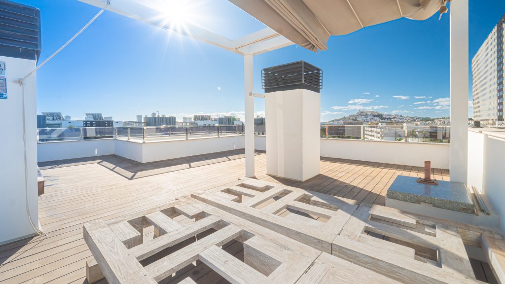 Four bedroom penthouse apartment for sale in Marina Botafoc, Ibiza