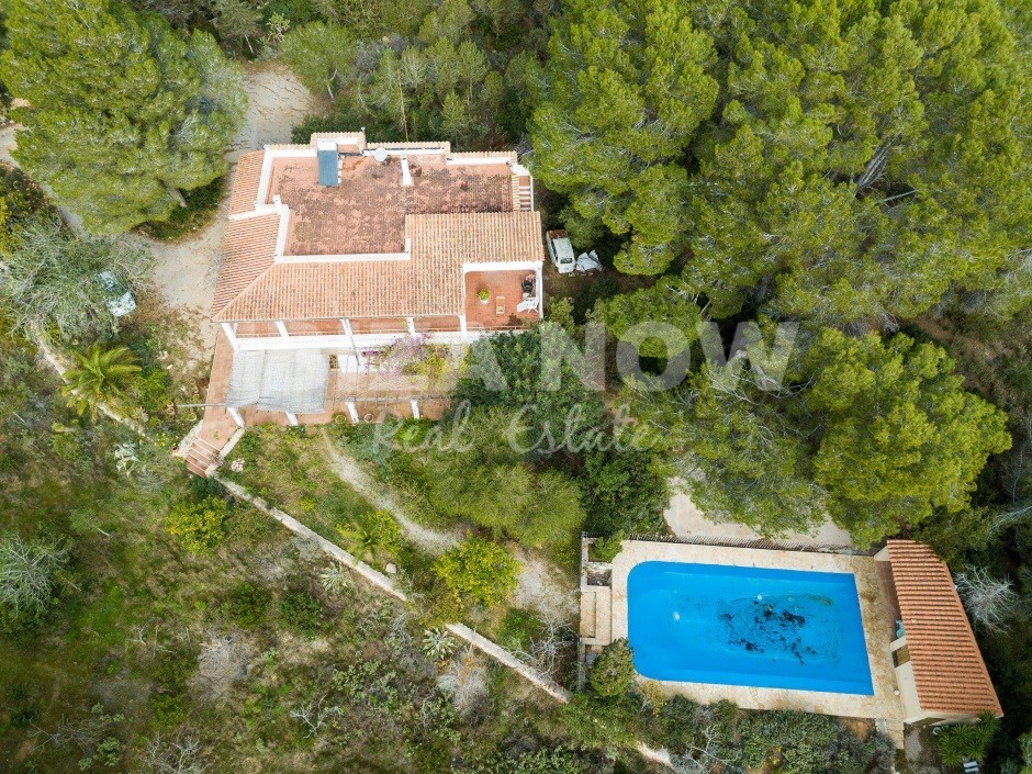 Charming finca style house for sale in Santa Eularia, Ibiza.