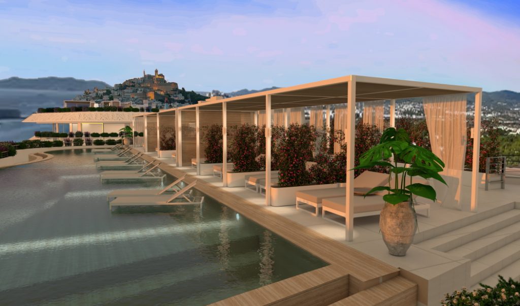 Communal Pool Area Ibiza Now