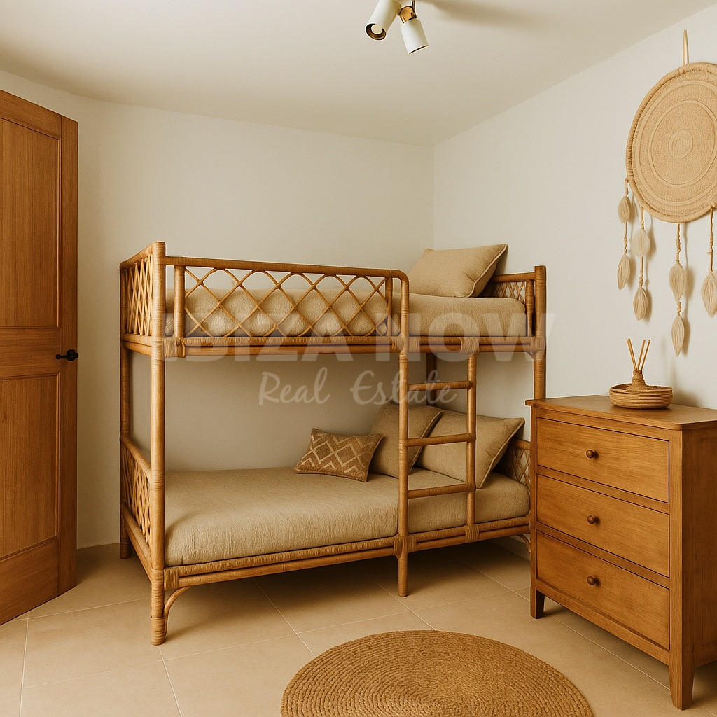 A Photograph Showcases A Mediterranean Inspired Be