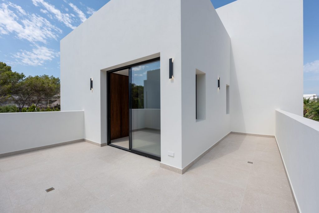 1 18 Santa Eularia Modern Villa Rooftop Terrace