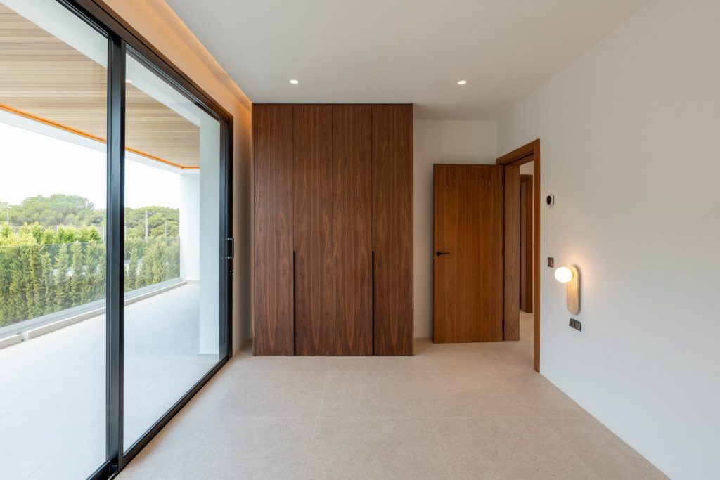 1 27 Santa Eularia Modern Villa Master Bedroom