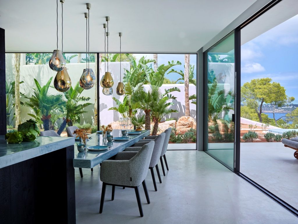 Villa Sea View Infinity Pool Cala Moli Ibiza Spain36