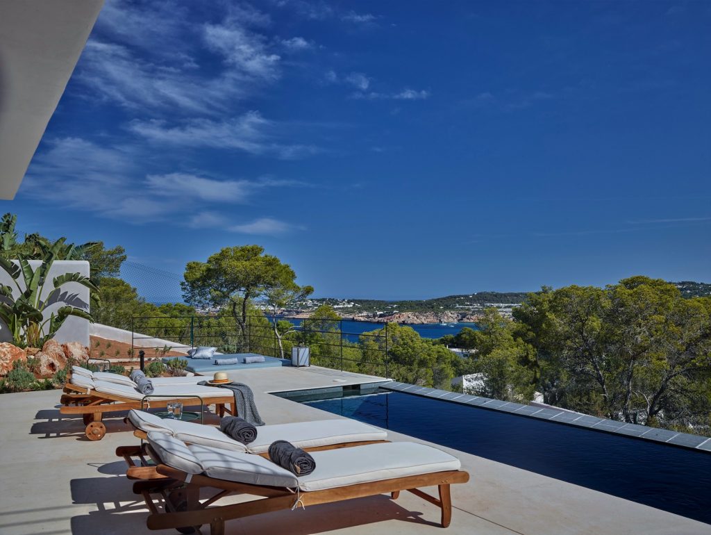 Villa Sea View Infinity Pool Cala Moli Ibiza Spain46