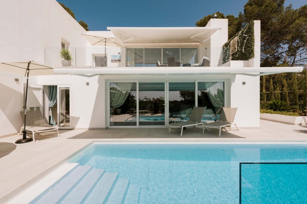 Modern Villa Sea Views Cala Salada Ibiza Spain11