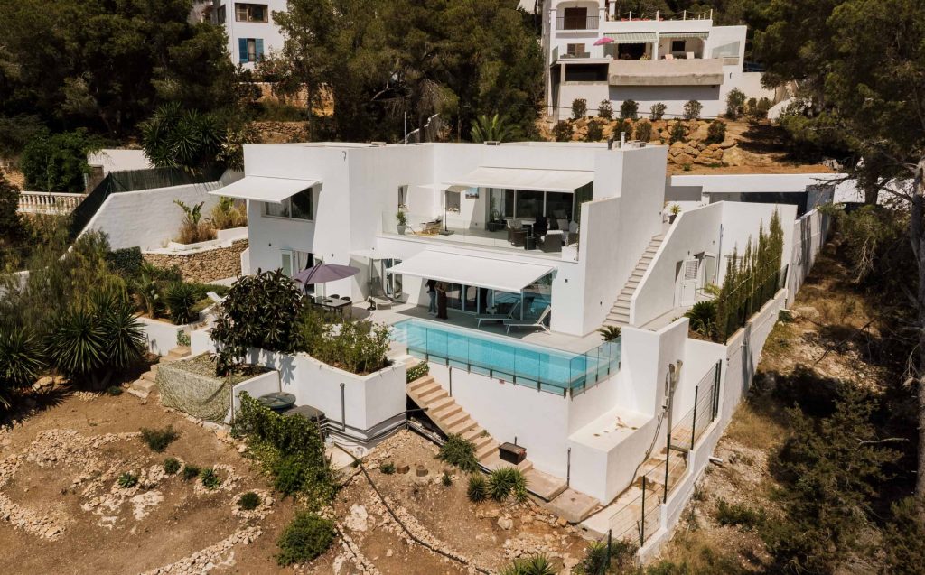 Modern Villa Sea Views Cala Salada Ibiza Spain44