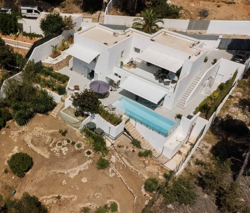 Modern Villa Sea Views Cala Salada Ibiza Spain55