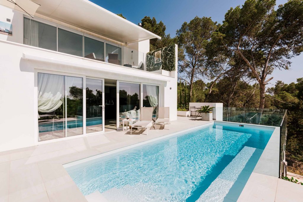 Modern Villa Sea Views Cala Salada Ibiza Spain8