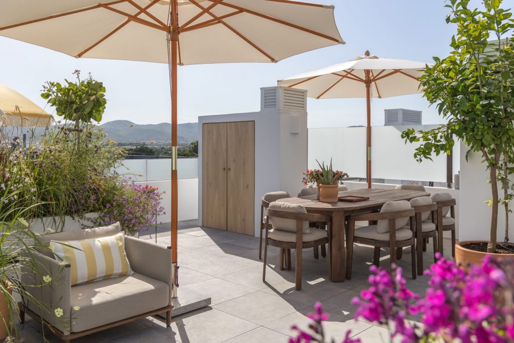 Penthouse Rooftop Terrace Jesus Ibiza Spain9