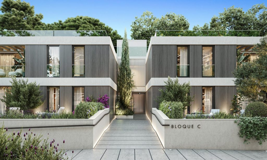 New Build Apartments Private Pool Cala Gracio Ibiza 03