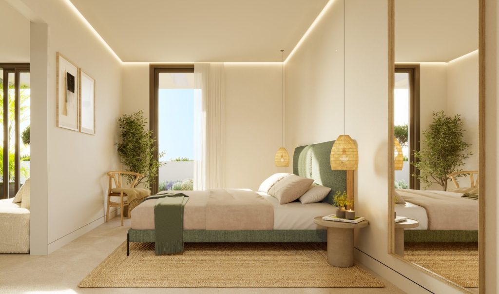 New Build Apartments Private Pool Cala Gracio Ibiza 09
