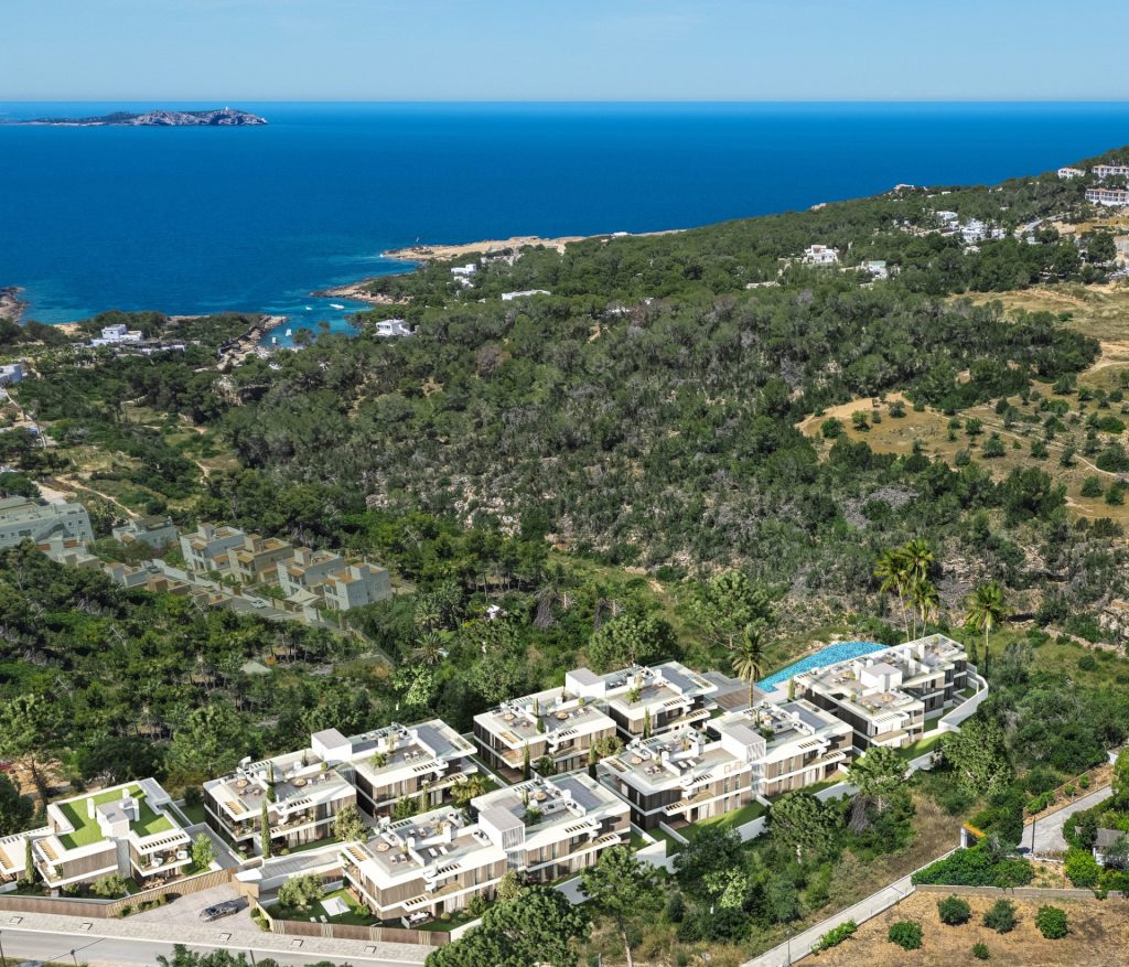 New Build Apartments Private Pool Cala Gracio Ibiza 17