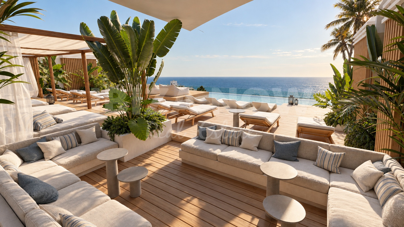 Foto 2 van Ultra luxury first line boutique apartments for sale in the marina and promenade of St Eularia, Ibiza