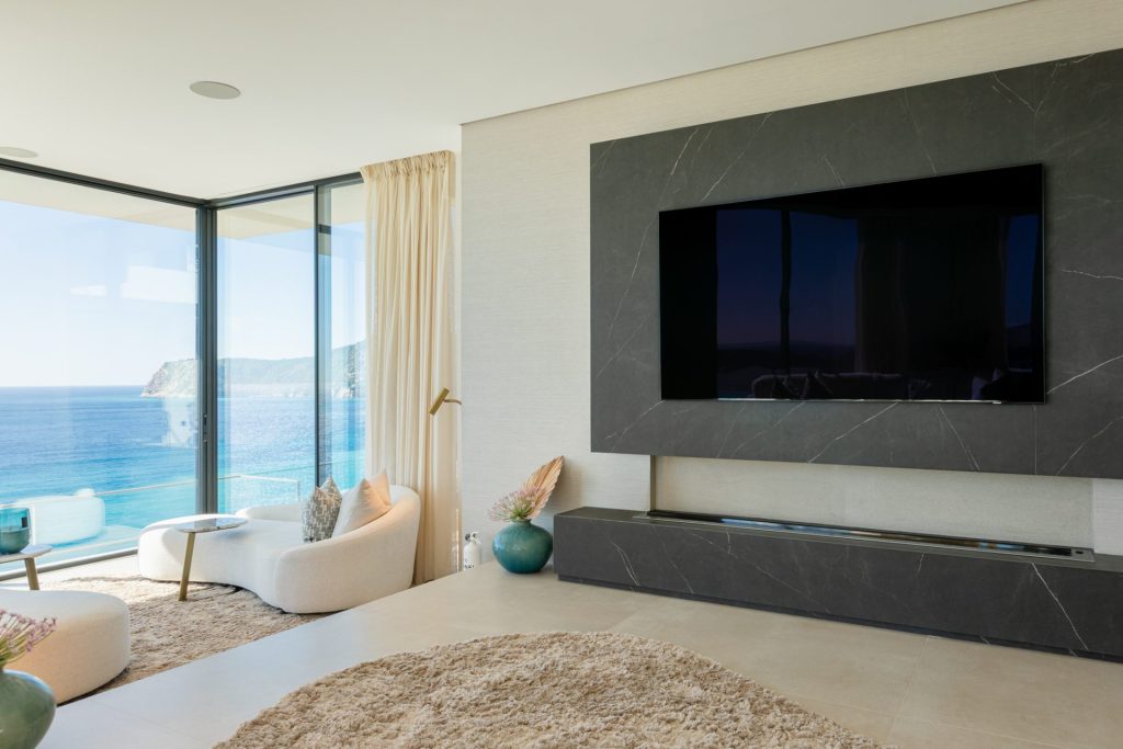 Living room of a villa for sale in Vista Alegre, Ibiza