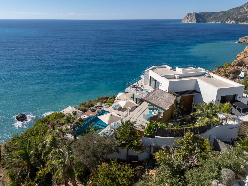 Villa Cala Jondal Sea View Vista Alegre Ibiza 49 Aerial View